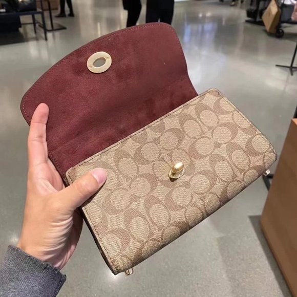 coach Tilly Satchel 23 In Signature Canvas C1439 - Picture 13 of 13